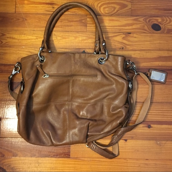 tignanello leather purse